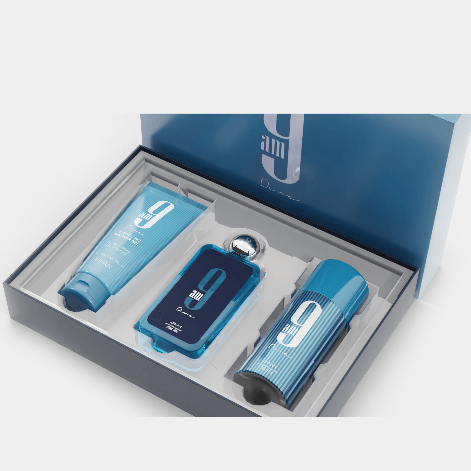 GIFT SET 9 AM DIVE - Afnan Perfumes - United Arab Emirates