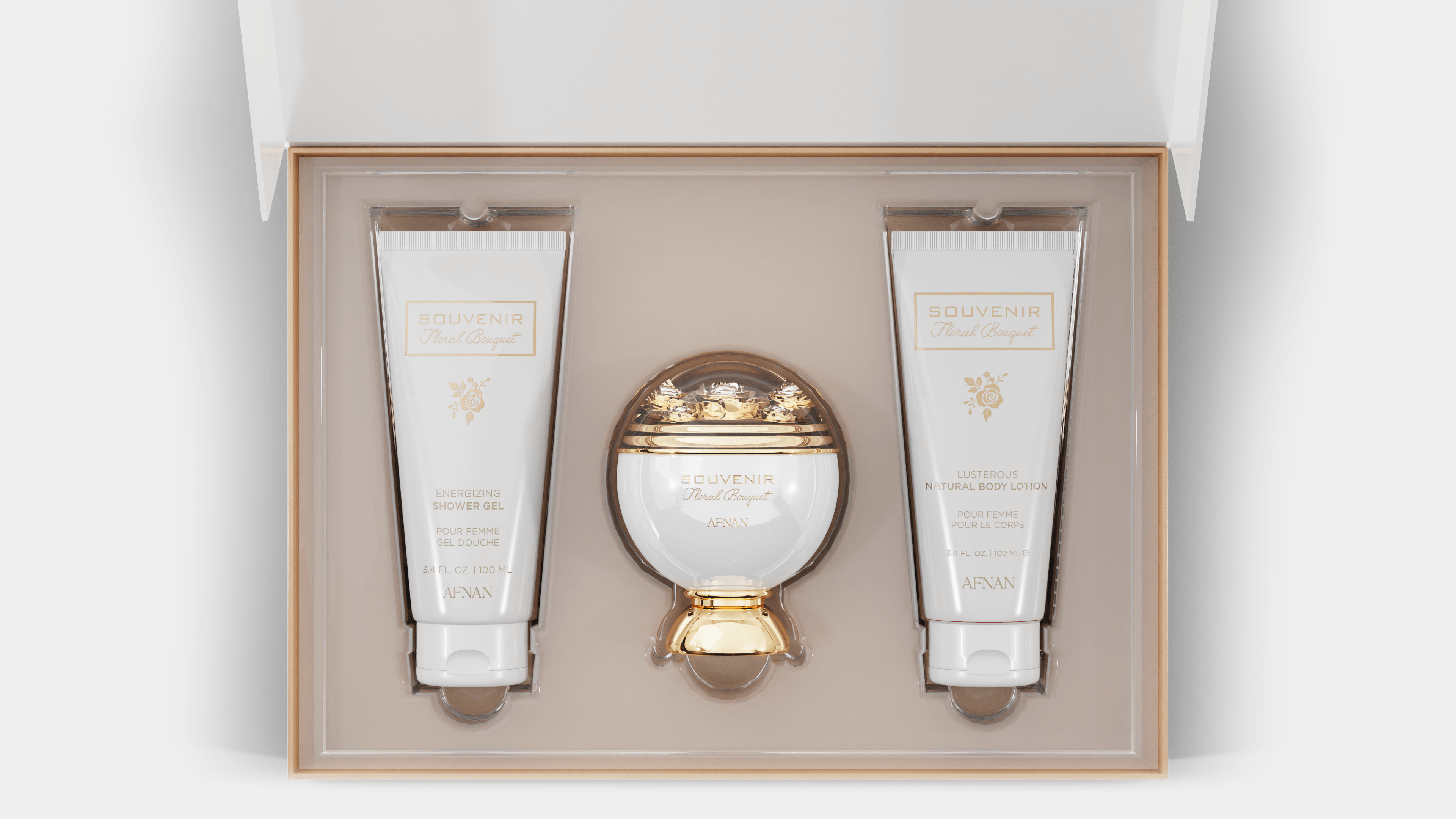 GIFT SET SOUVENIR FLORAL BOUQUET - Afnan Perfumes - United Arab Emirates