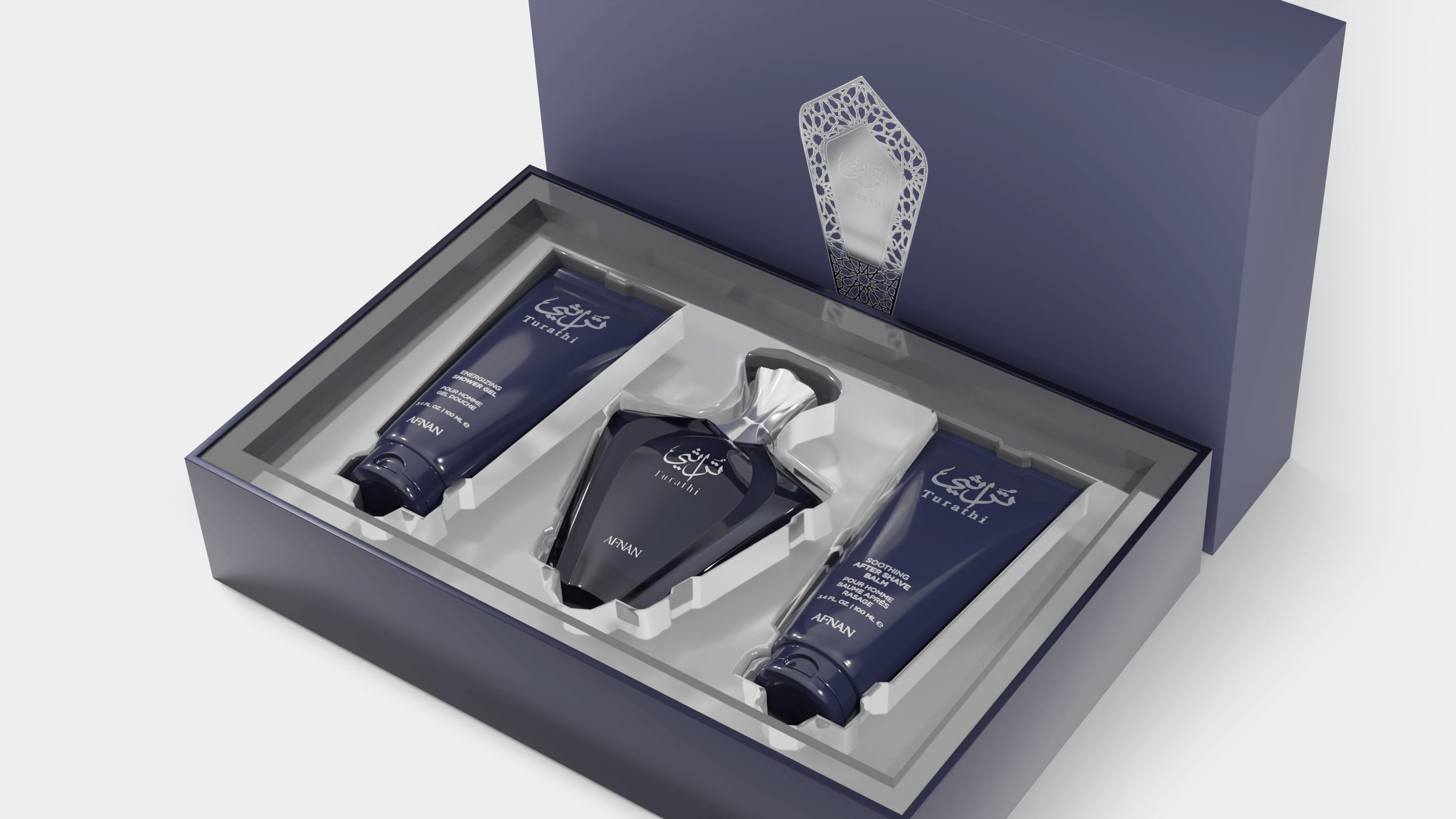 GIFT SET TURATHI BLUE - Afnan Perfumes - United Arab Emirates
