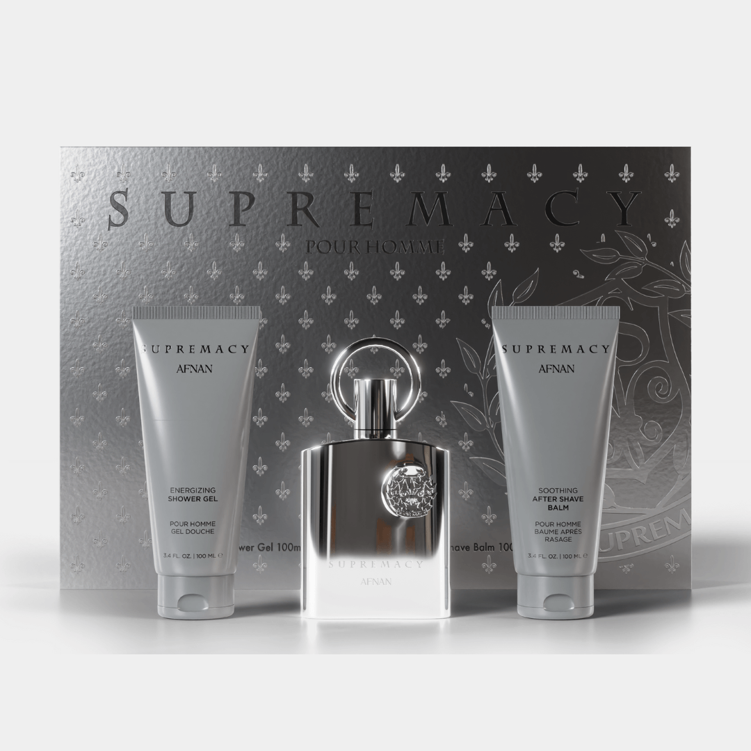 GIFT SET SUPREMACY SILVER - Afnan Perfumes - United Arab Emirates