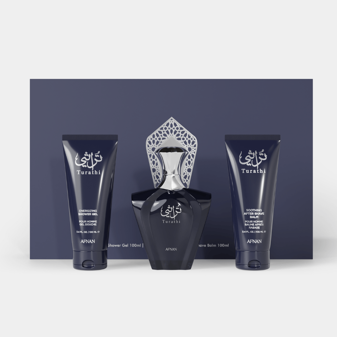 GIFT SET TURATHI BLUE - Afnan Perfumes - United Arab Emirates