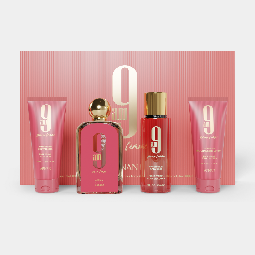 GIFT SET 9 AM POUR FEMME